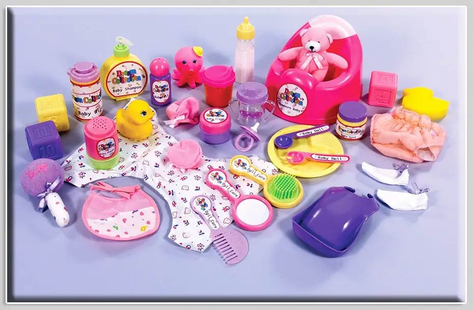 Baby care toys and supplies