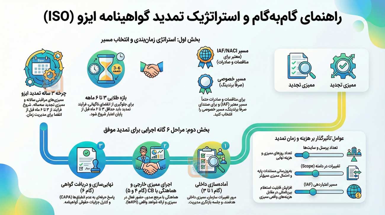 مراحل-تمدید-گواهینامه-ایزو مراحل تمدید گواهینامه ایزو
